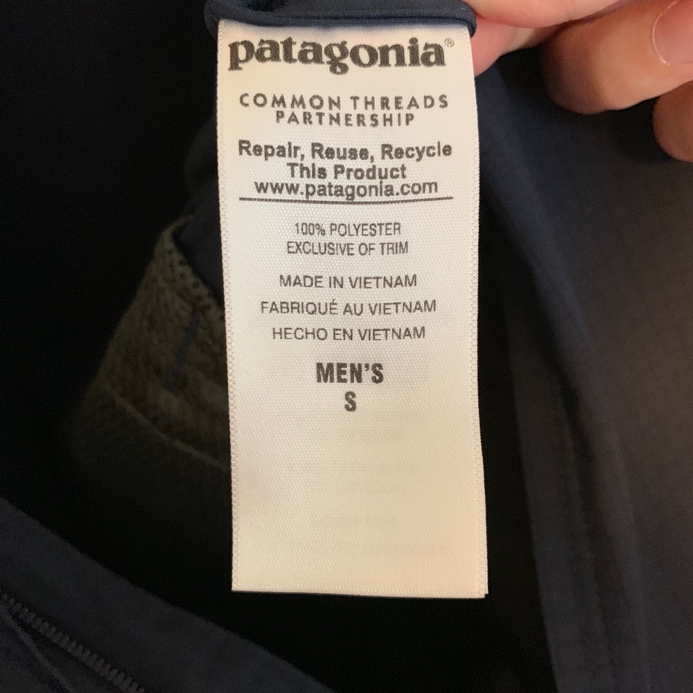 Patagonis Mens stretch Terre planning hoody - Picture 6 of 7